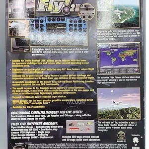Fly 2k Video Games & Consoles | Fly2k Flight Simulator Windows 95 98 Nt Big ...